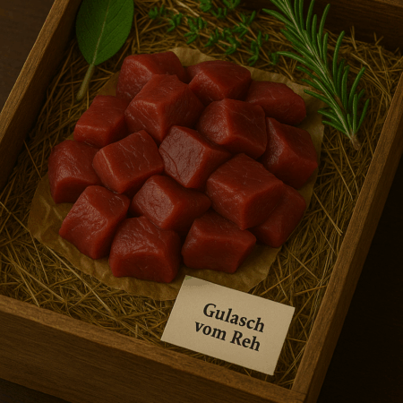 Gulasch vom Reh á kg